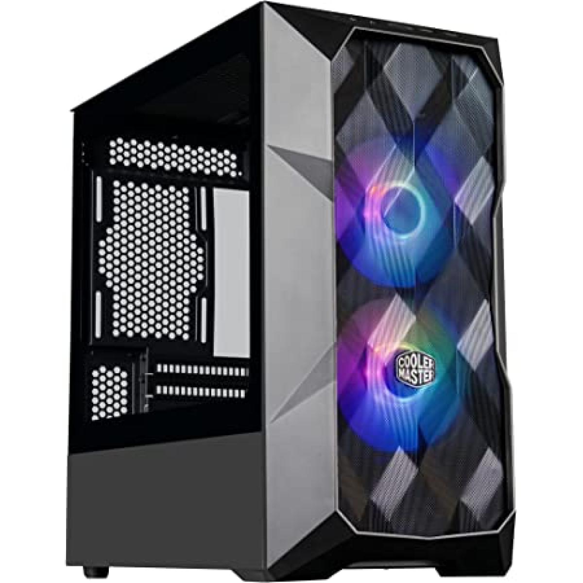 COOLER MASTER MasterBox TD300 Mesh Black Mini Tower Gaming Case COOLER MASTER MasterBox TD300 Mesh Black Mini Tower Gaming Case